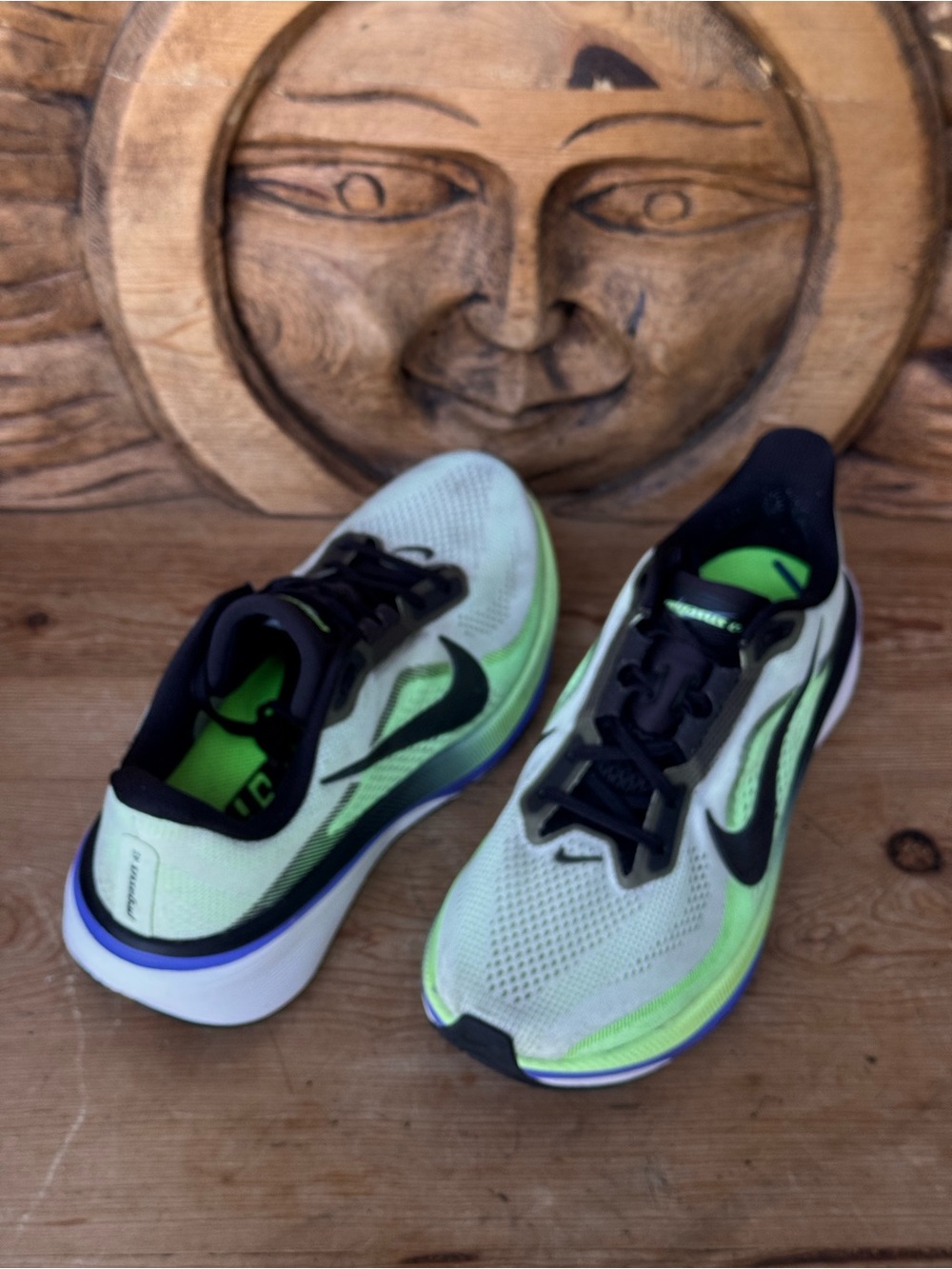 Nike Air Zoom Pegasus 42 Volt Tint Men’s Road Running Shoes Size 9.5